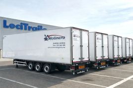Grupo Molinero Logística adquiere 120 semirremolques Lecitrailer