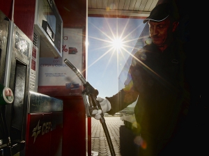 Repostaje en gasolinera