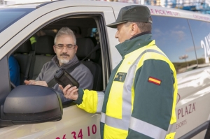 Control de la Guardia Civil