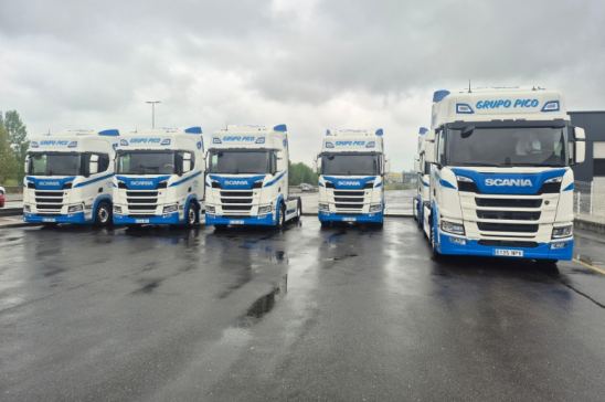 Grupo Pico suma 20 tractoras Scania Super a su flota