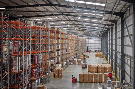 Almacen de XPO Logistics en Leicester