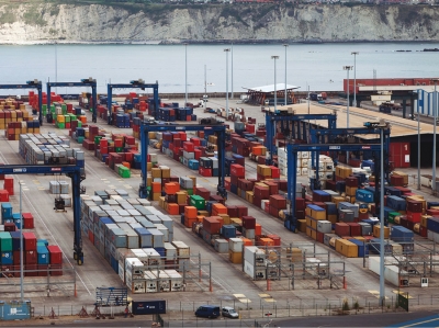 Carga en contenedores