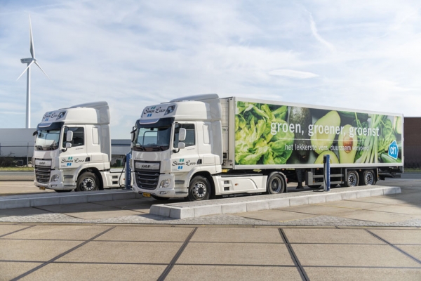 Camiones DAF eléctricos para Albert Heijn