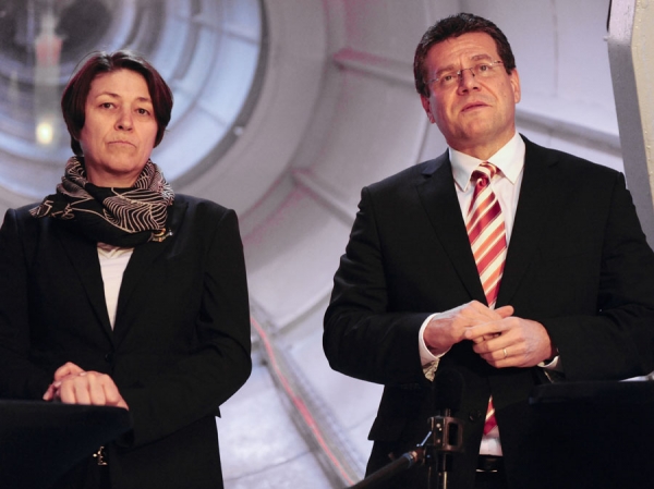 Violeta Bulc y Maros Sefcovic