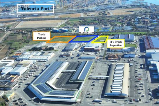 Carga para camiones eléctricos de PragmaCharge