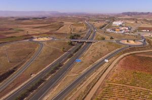 Carretera de alta capacidad en La Rioja