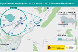 Mapa aparcamiento invernal A-2