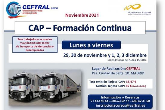 Curso CAP de CEFTRAL