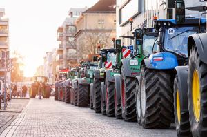 Concentración de tractores