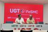 Miembros de la federación sindical de UGT
