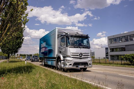 Camión eléctrico Mercedes Benz