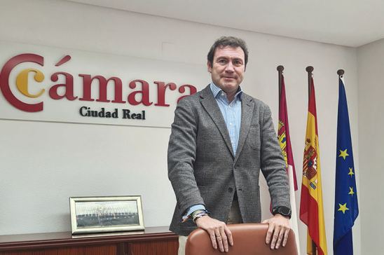 José Luis Ruiz, presidente de la Cámara de Comercio de Ciudad Real