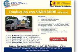 Curso CEFTRAL conducción simulador