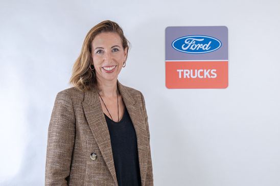 Arantxa Miró, responsable de Comunicación de Ford Trucks