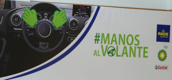 Presentación de la campaña Manos al Volante