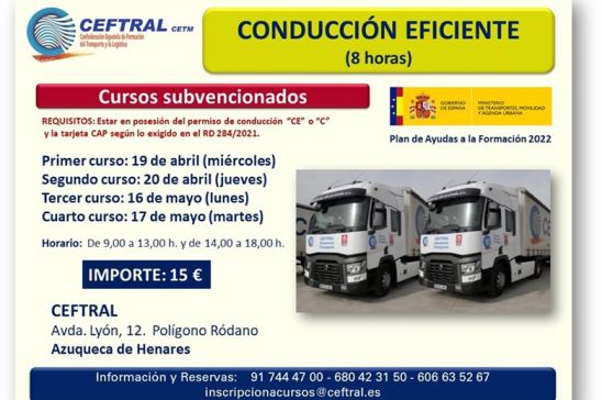 Cursos CEFTRAL conducción eficinte