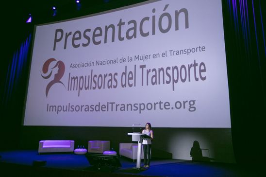 Ana Morcillo, presidenta de "Impulsoras del Transporte"