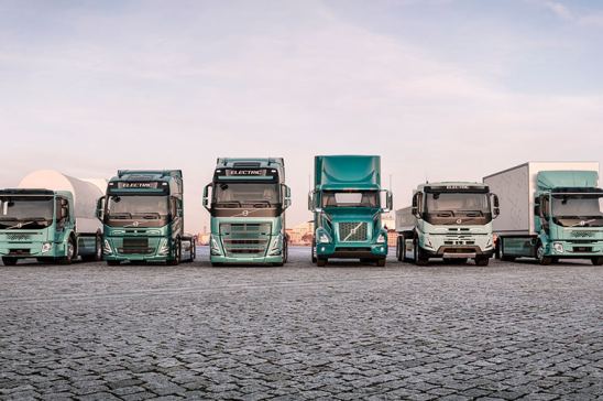 Gama eléctrica de Volvo Trucks 