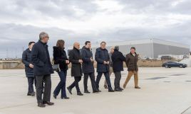 El Gobierno de Castilla y León visita Zaldesa, el centro de transportes de Salamanca