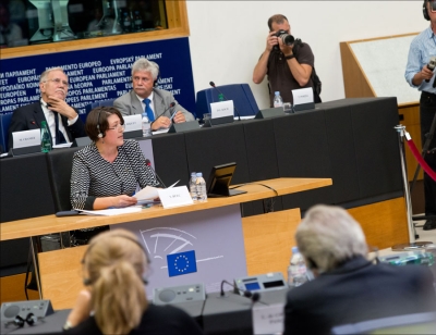 Violeta Bulc en el Parlamento Europeo