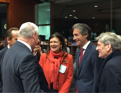 Celebración del último Consejo de Ministros en Luxemburgo