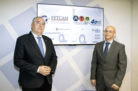 Carlos Marín y Francisco Cameno (FETCAM)