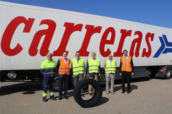 Colaboración Michelin y Carreras Grupo Logístico
