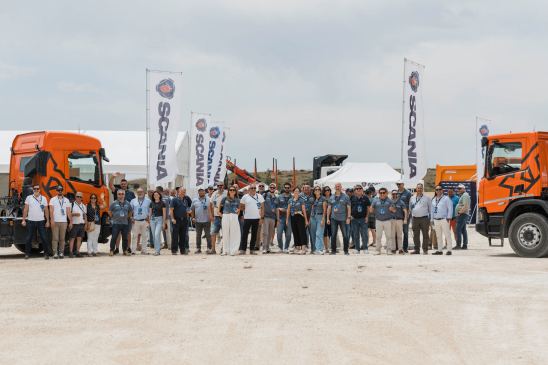 Scania refuerza su cercanía con la construcción en Osuna y Treviño