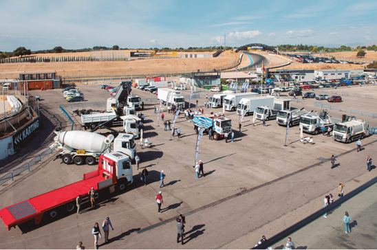Camiones DAF en el Circuito del Jarama