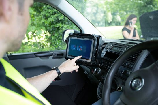 Tabletas para empresas de transporte y logística