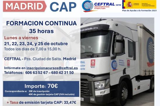 Curso CAP de CEFTRAL