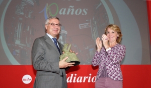 José Blanco y Esperanza Aguirre