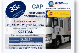 Curso CAP de CEFTRAL para la última semana de junio
