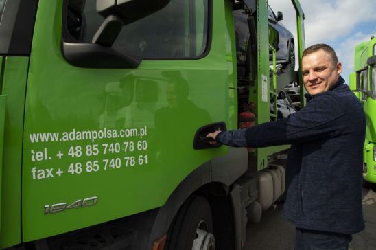 Conductor de camión internacional