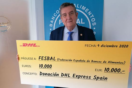 Donación DHL Express