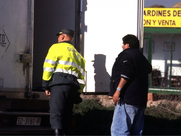 Inspección transporte