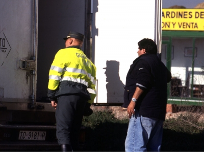 Inspección transporte