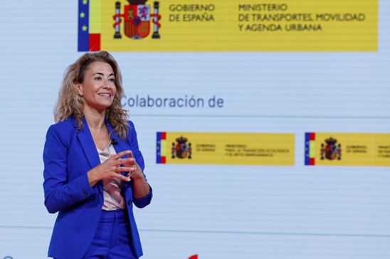 Raquel Sánchez, ministra de Transportes