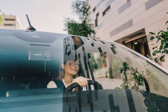 Furgoneta con cámara