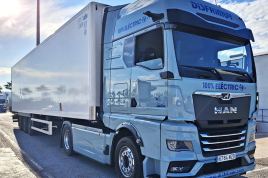 MAN Truck &amp; Bus entrega el primer camión eléctrico de configuración larga distancia en España