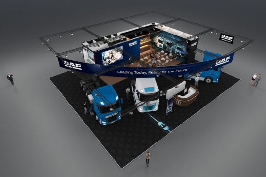 Stand de DAF en Solutrans