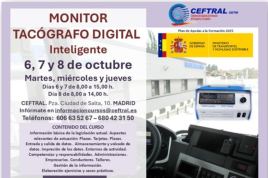 CEFTRAL-CETM organiza curso sobre el tacógrafo inteligente en Madrid