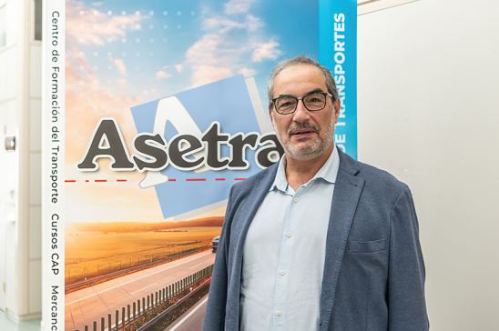 Fernando García, secretario general de Asetra Segovia