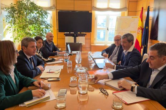 Reunión entre le Comité Nacional y el Ministerio de Transportes