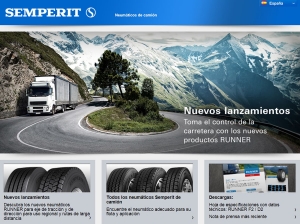 Nueva web de Semperit