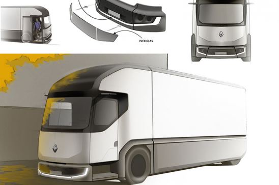 Prototipo camión Renault Trucks para Geodis