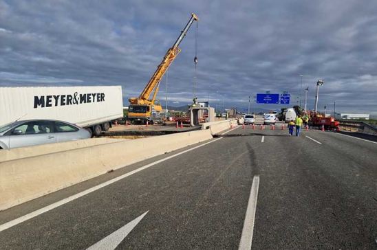 Carretera A-7 en Valencia