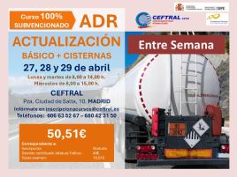 CEFTRAL convoca un curso de actualización ADR para abril