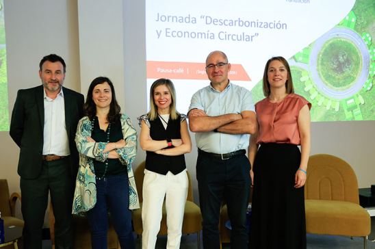 Ponentes en la jornada de descarbonización