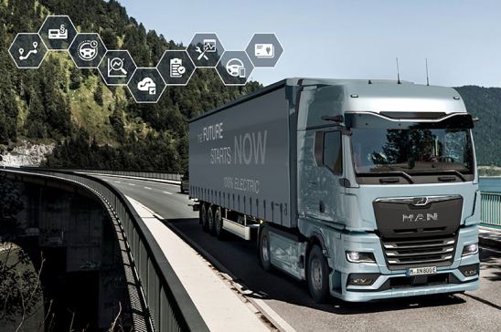 MAN utiliza la IA para la gestión de las flotas